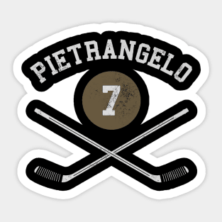 Alex Pietrangelo Vegas Sticks Sticker